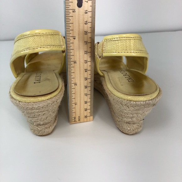 Talbots Wedged Heels yellow size 5.5 (#20) - Picture 3 of 8